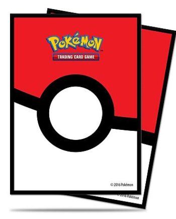 Pokemon Pokeball Deck Protector 65 Lommer Sleeves  85120