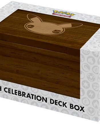 Pokemon Premium Wood Deck Box: 25th Anniversary  Celebrations  Ultra Pro  15775