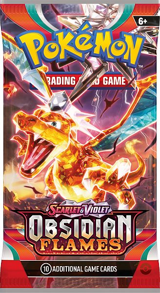 Pokemon Scarlet Violet: Obsidian Flames Booster Pack