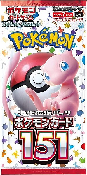 Pokemon Scarlet   Violet Sv2a: Pokemon Card 151  Japansk