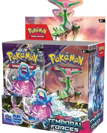 Pokemon Scarlet   Violet: Temporal Forces Booster Box