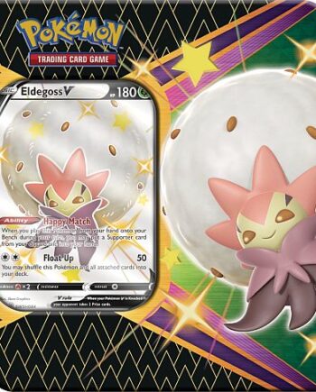 Pokemon Shining Fates Tin: Shiny Eldegoss      Boosters