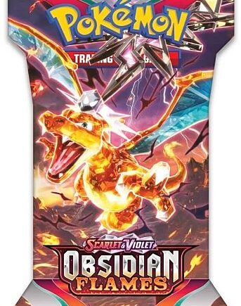 Pokemon Sv03: Obsidian Flames Sleeved Booster Pack