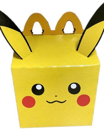 Pokemon 25th Mcdonalds Happy Meal Empty Pikachu Box