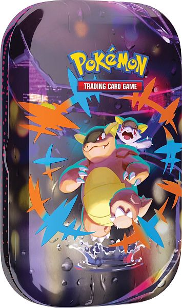 Pokemon Tin Kasse 2025 Fall Mega Heroes Mini Tin: Mega Kangaskhan Boosters Klisterm 195 166 Rker