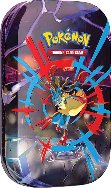 Pokemon Tin Kasse 2025 Fall Mega Heroes Mini Tin: Mega Lucario Boosters Klisterm 195 166 Rker