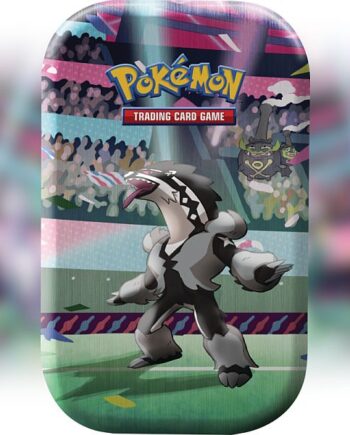 Pokemon Tin Kasse 2020 Fall Mini Tin: Galarian Obstagoon    Boosters  Billedkort     195 184 Nt