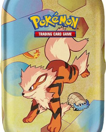 Pokemon Tin Kasse 2023 Fall Scarlet   Violet: 151 Mini Tin: Arcanine    Boosters     195 184 Nt