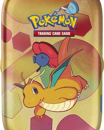 Pokemon Tin Kasse 2023 Fall Scarlet   Violet: 151 Mini Tin: Dragonite    Boosters     195 184 Nt