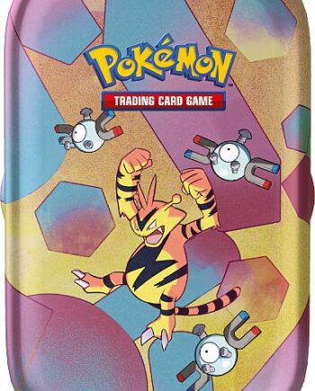Pokemon Tin Kasse 2023 Fall Scarlet   Violet: 151 Mini Tin: Electabuzz    Boosters     195 184 Nt