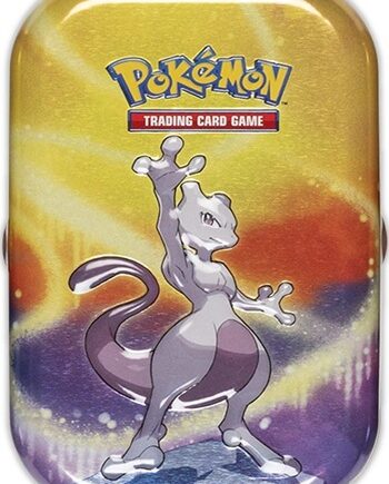 Pokemon Tin Kasse Kanto Power Mini Tin: Mewtwo    Boosters  Billedkort     195 184 Nt