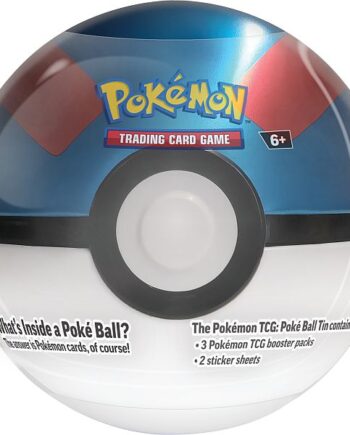 Pokemon Tin Kasse Poke Ball  Pokeball  Tin: Great Ball  2024     Boosters   Stickers