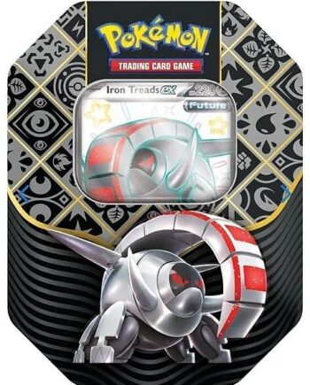 Pokemon Tin Kasse 2024 Wave   Winter: Iron Treads Ex Scarlet   Violet: Paldean Fates Collector   Tin Box    Boosters