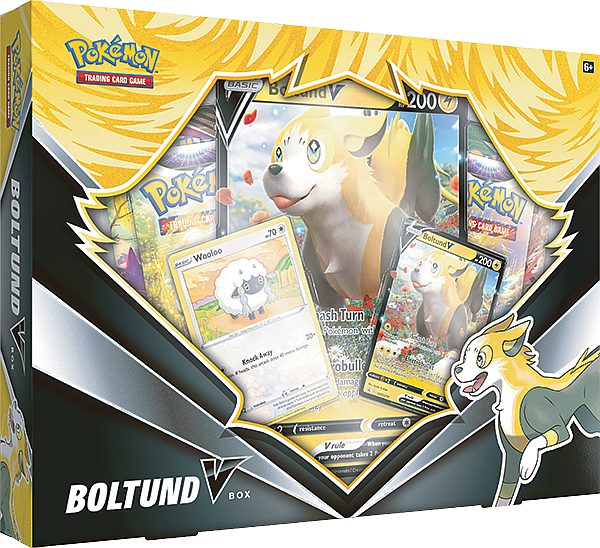 Pokemon    Box: Boltund  2022     Boosters