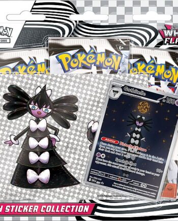 Pokemon White Flare Tech Sticker Collection Blister