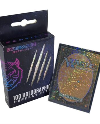 Prismatic Defender: Perfect Fits Particle Holographic Foil Inner Card Sleeves  100 Kortlommer