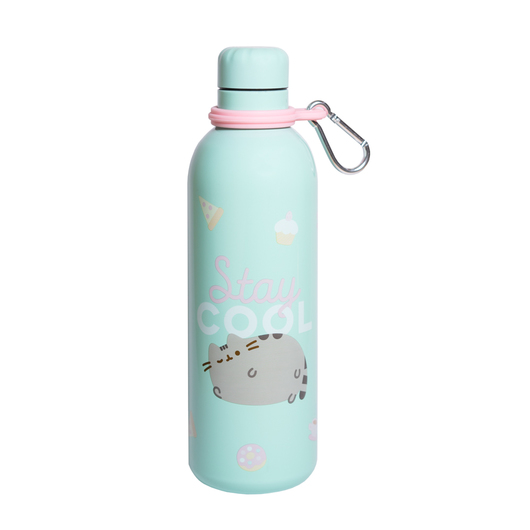 Pusheen Foodie Collection: Stay Cool Metal Water Bottle 500ml