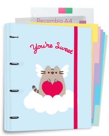 Pusheen Perfect Love Collection  Quot You Re Sweet Quot  Ring Binder   Rings
