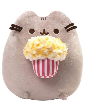 Pusheen The Cat Snackable Popcorn  Bamse Plush 24cm