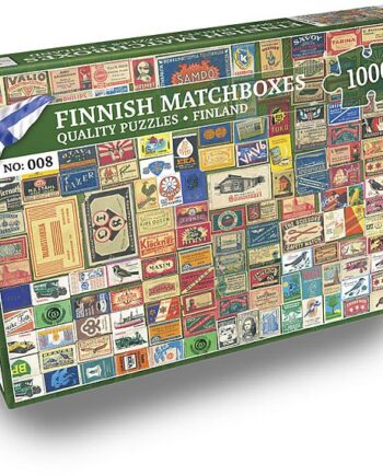 Puslespil Finnish Matchboxes  1000 Pieces