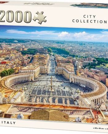 Puzzle City Collection: Vatican City  Rome  Italy  2000 Pieces