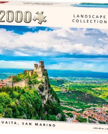 Puzzle Landscape Collection: Fort Guaita  San Marino  2000 Pieces