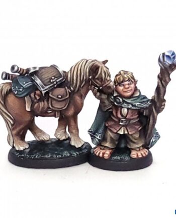 Reaper Bones Usa Reaper Legends: Dobbin   Boulder Plastic Miniature