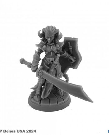 Reaper Bones Usa Reaper Legends: Hellborn Paladin Plastic Miniature