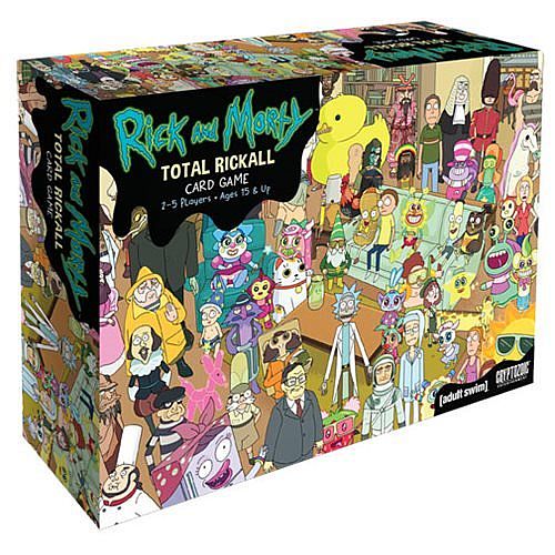 Rick And Morty: Total Rickall Cooperative Card Game  Cryptozoic