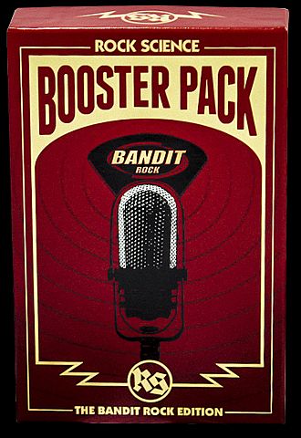 Rock Science: Bandit Rock Booster Pack Rock Trivia Travel Game  Svensk Standalone Expansion   Crazy Tilbud