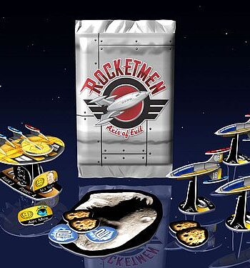 Rocketmen Pocketmodel Miniatures Csg: Axis Of Evil Booster Display  Box Med 36 Booster Packs