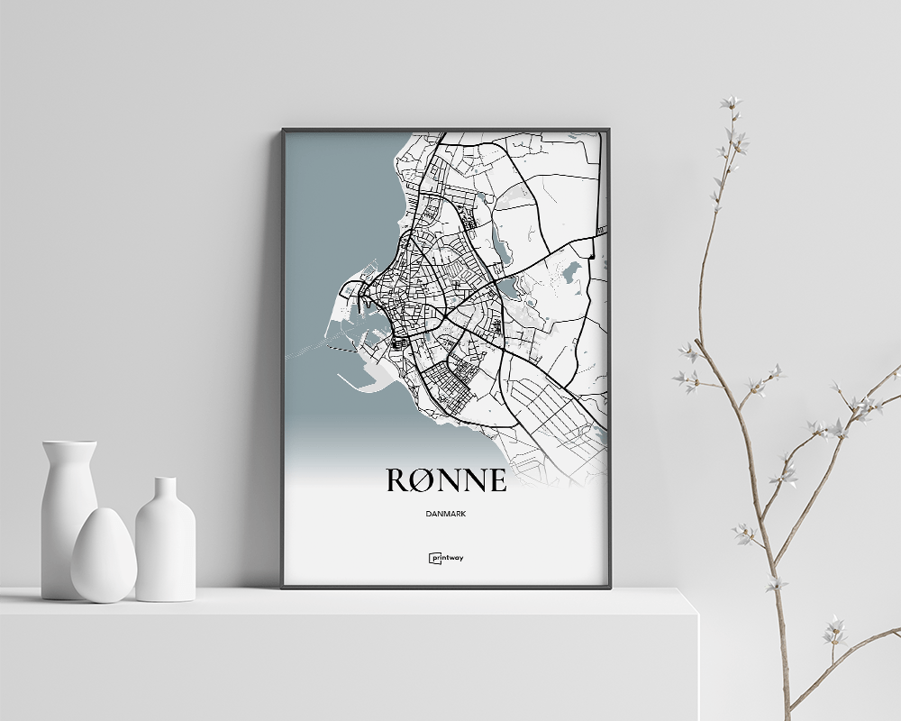 Rønne Plakaten 21 30 Cm  A4