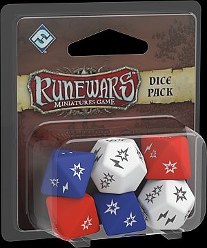 Runewars: The Miniatures Game Tilbeh 195 184  : Dice Pack Fantasy Flight Games