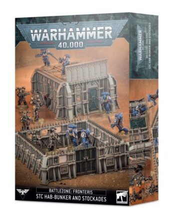 Scenery Battlezone: Fronteris Stc Hab-bunker And Stockades 99120199098