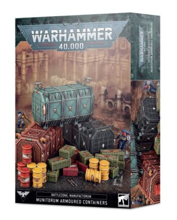 Scenery Battlezone: Manufactorum Munitorum Armoured Containers 99120199092 Do