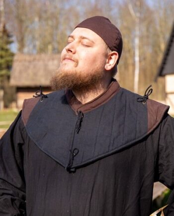 Scout Shoulder Gambeson Epic Black Epic Armoury 2x-large 3x-large Live Rollespil
