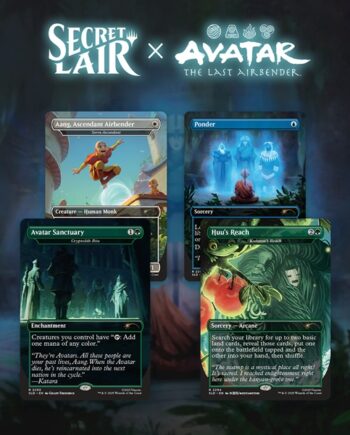 Secret Lair Drop Series  2025 : Avatar: The Last Airbender Superdrop: Secret Lair   Avatar: The Last Airbender     Lot To Learn  Regular