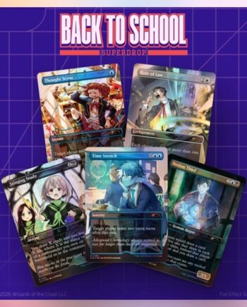 Secret Lair Drop Series  2026 : Back To School Superdrop: Mah 197 141  Gakuin Seishun Hakusho  226 128 148   233 173 148   179 149   173 166 233 153 162 233 157 146   152 165 231 153 189   155 184   Foil