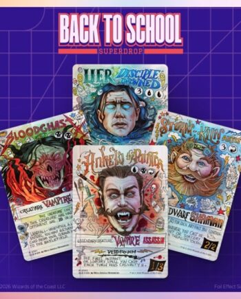 Secret Lair Drop Series  2026 : Back To School Superdrop: Notebook Genius  Foil