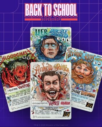 Secret Lair Drop Series  2026 : Back To School Superdrop: Notebook Genius  Regular