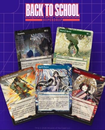 Secret Lair Drop Series  2026 : Back To School Superdrop: Return To Mystical Archive  Regular
