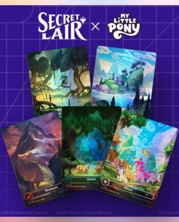 Secret Lair Drop Series  2026 : Back To School Superdrop: Secret Lair   My Little Pony: The Lands Of Equestria  Foil