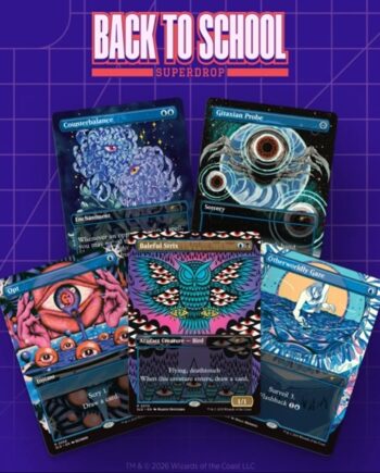 Secret Lair Drop Series  2026 : Back To School Superdrop: The Eyes Have It  Regular