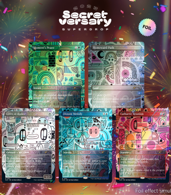 Secret Lair Drop Series  2023 : Secretversary: Gift Wrapped  Foil