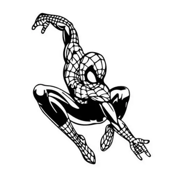 Sej Spiderman Wallsticker  Spiderman På Mission  57x72cm