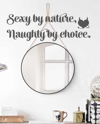 Sexy By Nature Wallsticker
