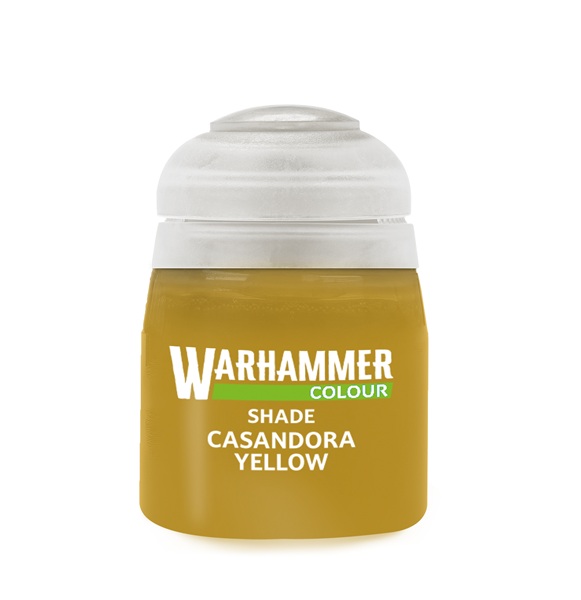 Shade: Casandora Yellow Stor  18ml  Gul Maling 9918995305606