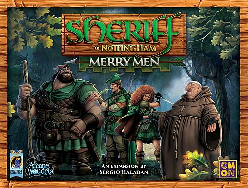 Sheriff Of Nottingham  1st Edition  Engelsk : Merry Men Expansion