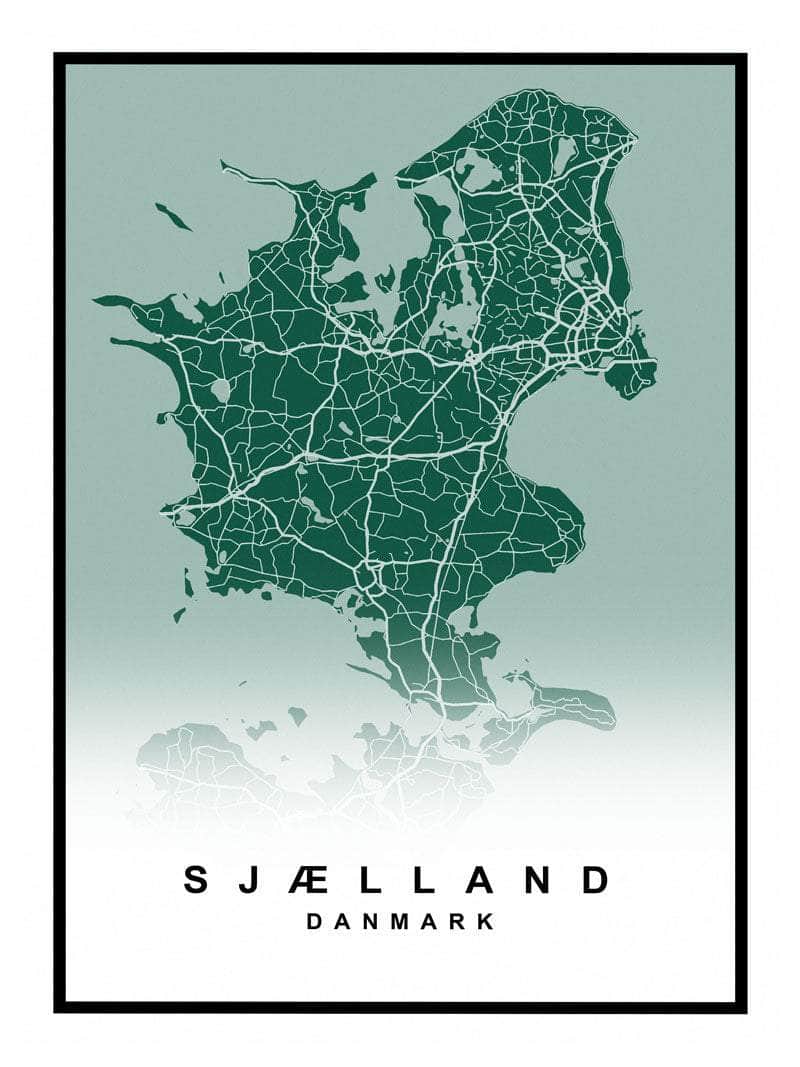 Sjælland Plakat