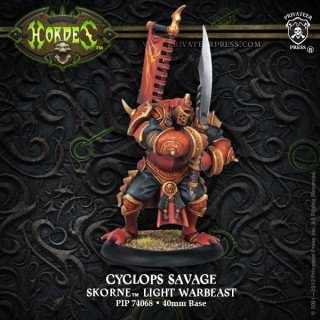Skorne: Cyclops Savage Light Warbeast     Pip-74068